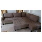 Sectional Sofa & Ottoman