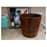 Nice Vintage Wood Bucket