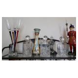 Nice Decanters and Bar Decor