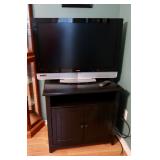 TV and Cabinet