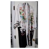 Oriental Style silk robe
