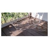 Vintage Wheelbarrow Plant Stand