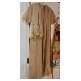 Hand Knitted Dress and Wrap