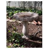 $45.00 Beautiful Concrete Birdbaths