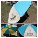 $50 - Patio Table Umbrella - NEW but Vintage