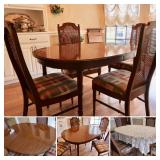 $160.00 Nice Dining Set and 4 Chairs