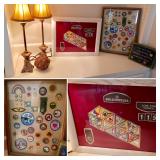 $25. Lg/$20. Sm framed Girl Scout Patches