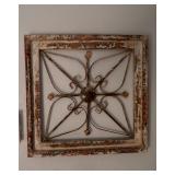 Wood and Metal Wall Hanging