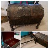 Cute Treasure Chest Trunk on Stand $25