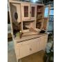 Metal cabinet $100. Kitchen table $65.