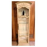 Drexel slim line curio cabinet