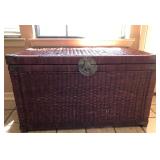 Wicker trunk