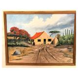 H. Patist painting of Aruba