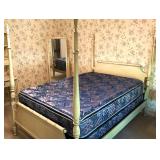 Vintage Bali Hai full poster bed (has canopy attachment)