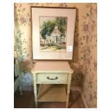 Vintage Bali Hai bed side table