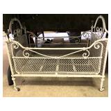 Antique doll bed