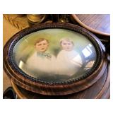Antique frame and photo