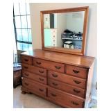 Vintage maple dresser