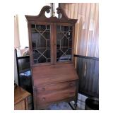 Vintage secretary bookcase