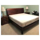 Like new King Tempurpedic bed