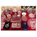 Crystal + glassware