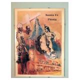 Signed Amy Stein Santa Fe poster