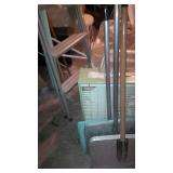 Shovels, Fan, Ladder