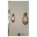 Pinnapple Mirror Wall Hanging
