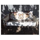 Antique Metal Glider