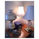 GWTW Lamps, Crystal Lamps