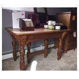 Antique Drop Leaf Table