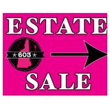 Look for our Pink Signs!