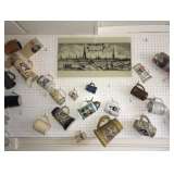Collection of Authentic German Beer Steins
