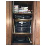Stereo with Cabinet