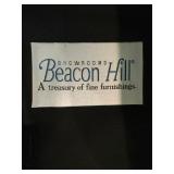 Leather Chair & Ottoman from Beacon Hill