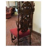Antique European Throne