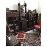 A Room Full of Great Mission/Arts & Crafts Furniture with Primitive Accessories.
