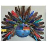 Douglas E Fountain Indian mask titled 