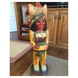 Three foot Frank Gallagher Cigar Store Indian