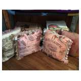 Vintage Souvenir Pillows