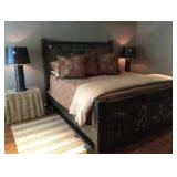 Southwestern Bed and frame from The Arrangement