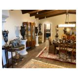 Fine Antiques, Auto Player Grand Piano, French Furniture, Limoges, Swarovski, Christmas Decor!