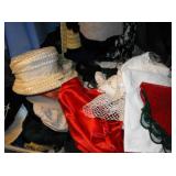 vintage hats and purses