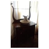 Oak washstand