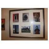 Lighthouse framed artwork