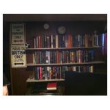 Lots and lots of books on a wide variety of topics.