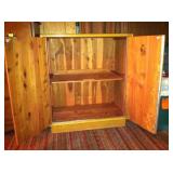 Lane cedar cabinet.