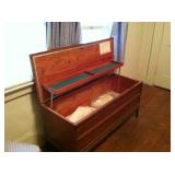 Lane chest with interior shelf