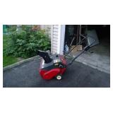 MTD snowblower -- tested, works!