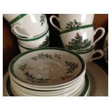 Spode Christmas china.